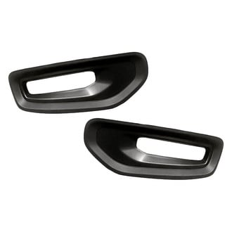 Replacement - Front Driver and Passenger Side Fog Light Bezel Set (Standard Line)