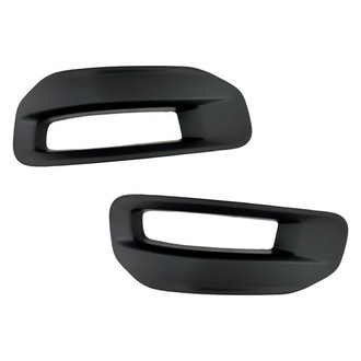 Replacement - Front Driver and Passenger Side Fog Light Bezel Set (Standard Line)