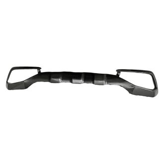 Replacement - Rear Center Bumper Cover Molding (CAPA Certified)