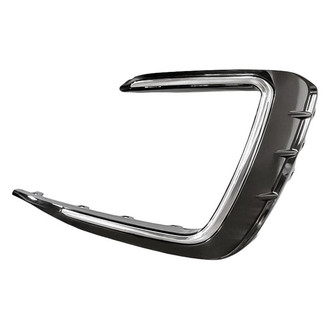 Replacement - Front Outer Passenger Side Bumper Cover Molding (Standard Line)