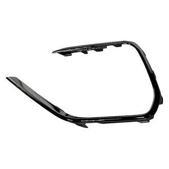 Replacement - Front Driver Side Bumper Cover Grille Molding (Standard Line)