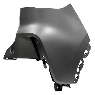 Replacement - Rear Passenger Side Bumper Cover (CAPA Certified)