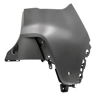 Replacement - Rear Passenger Side Bumper Cover (CAPA Certified)