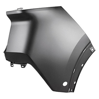 Replacement - Rear Passenger Side Bumper Cover (CAPA Certified)