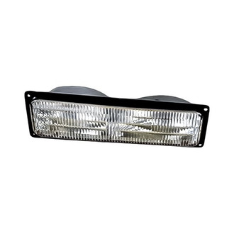 Replacement - Passenger Side Turn Signal/Parking Light Lens and Housing (CAPA Certified)