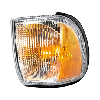Replacement - Driver Side Turn Signal/Corner Light Lens and Housing (Standard Line)