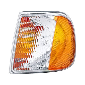Replacement - Driver Side Turn Signal/Corner Light Lens and Housing (Standard Line)