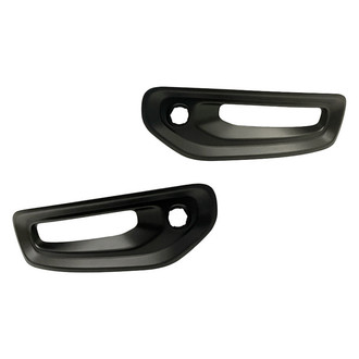 Replacement - Front Driver and Passenger Side Fog Light Bezels (Standard Line)