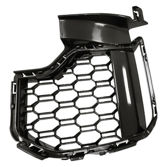 Replacement - Front Lower Outer Driver Side Bumper Grille (Standard Line)