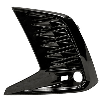 Replacement - Front Outer Driver Side Bumper Cover Grille (Standard Line)