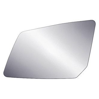 Replacement - Driver Side Power Mirror Glass (Non-Heated, Foldaway) (Standard Line)