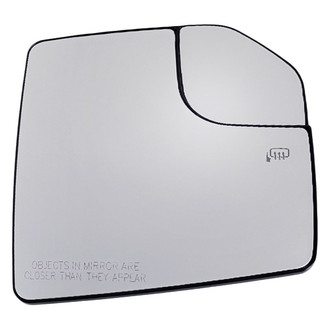 Replacement - Passenger Side Power Mirror Glass (Heated) (Standard Line)