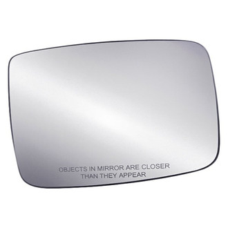 Replacement - Passenger Side Manual Mirror Glass (Non-Heated) (Standard Line)