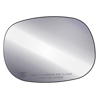 Replacement - Passenger Side Power Mirror Glass (Heated) (Standard Line)