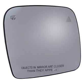 Replacement - Passenger Side Mirror Glass (Heated) (Standard Line)