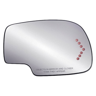 Replacement - Passenger Side Mirror Glass (Heated) (Standard Line)