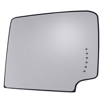 Replacement - Passenger Side Power Mirror Glass (Heated) (Standard Line)