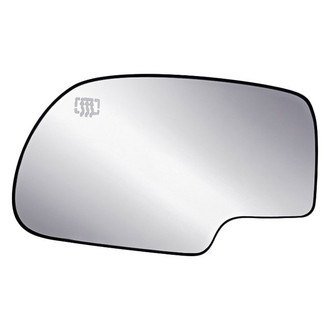 Replacement - Driver Side Power Mirror Glass (Heated) (Standard Line)