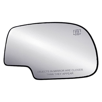 Replacement - Passenger Side Power Mirror Glass (Heated) (Standard Line)