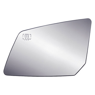 Replacement - Driver Side Power Mirror Glass (Heated) (Standard Line)