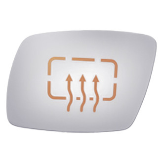 Replacement - Driver Side Mirror Glass (Heated) (Standard Line)