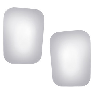 Replacement - Driver and Passenger Side Mirror Glass Set (CAPA Certified)