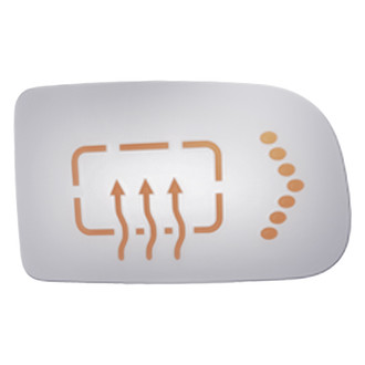 Replacement - Passenger Side Mirror Glass (Standard Line)