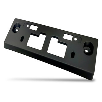 Replacement - Textured Black Front License Plate Bracket