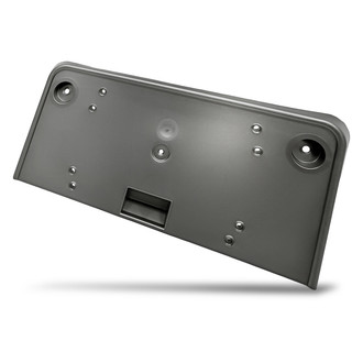 Replacement - Textured Black Front License Plate Bracket