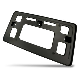 Replacement - Black Front License Plate Bracket