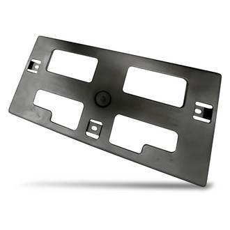 Replacement - Textured Black Front License Plate Bracket w/o Mounting Hardware
