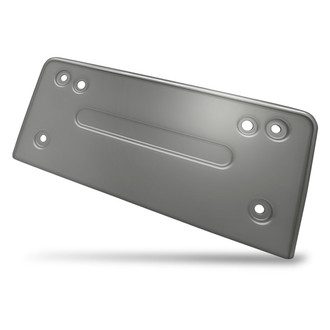 Replacement - Textured Black Front License Plate Bracket