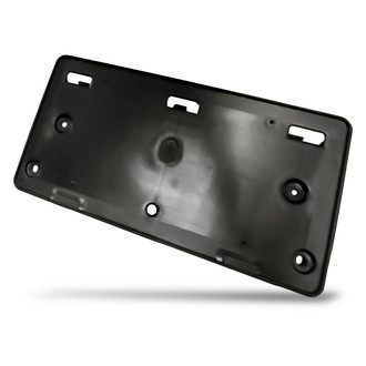 Replacement - Textured Black Front License Plate Bracket