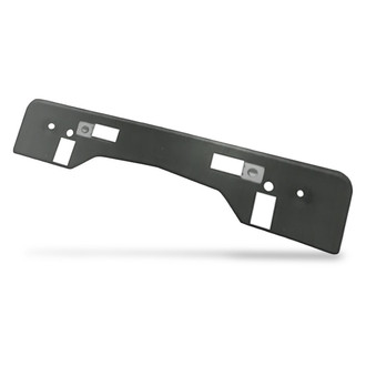 Replacement - Black Front License Plate Bracket