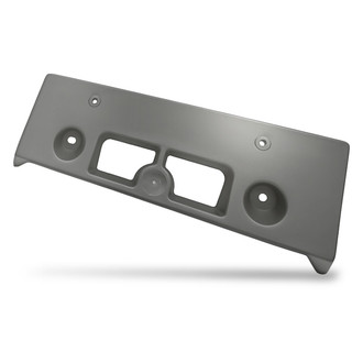 Replacement - Textured Black Front License Plate Bracket