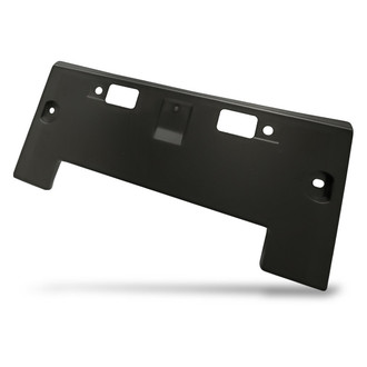 Replacement - Textured Black Front License Plate Bracket