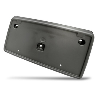 Replacement - Black Front License Plate Bracket w/o Mounting Hardware