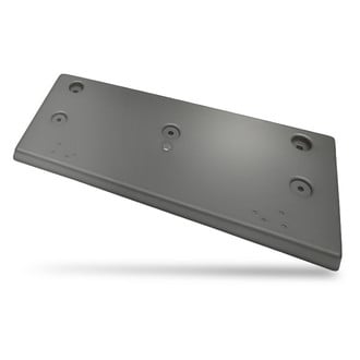 Replacement - Textured Black Front License Plate Bracket