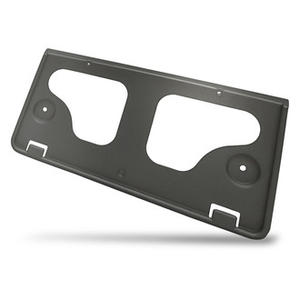 Replacement - Textured Black Front License Plate Bracket