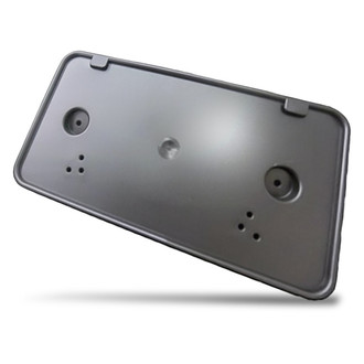 Replacement - Textured Black Front License Plate Bracket