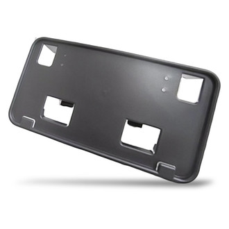 Replacement - Textured Black Front License Plate Bracket w/o Mounting Hardware