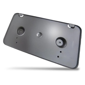Replacement - Textured Black Front License Plate Bracket