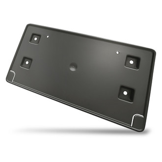 Replacement - Textured Black Front License Plate Bracket w/o Mounting Hardware