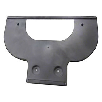 Replacement - Front License Plate Bracket w/o Mounting Hardware