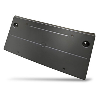 Replacement - Textured Black Front License Plate Bracket