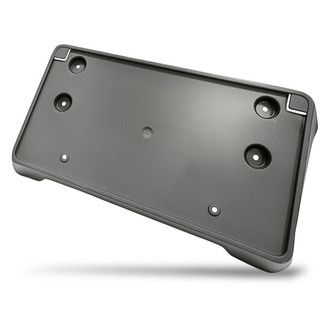 Replacement - Textured Black Front License Plate Bracket