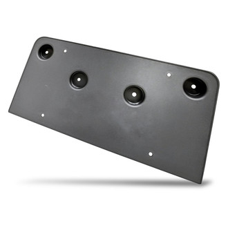 Replacement - Textured Black Front License Plate Bracket w/o Mounting Hardware