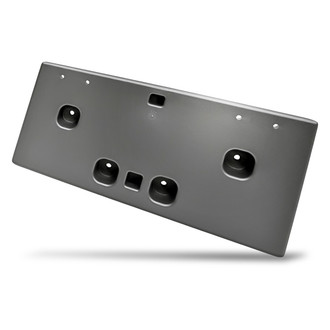 Replacement - Textured Black Front License Plate Bracket