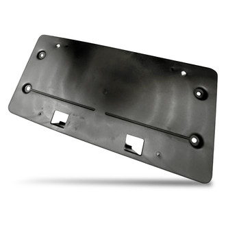 Replacement - Textured Black Front License Plate Bracket w/o Mounting Hardware