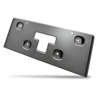 Replacement - Textured Black Front License Plate Bracket